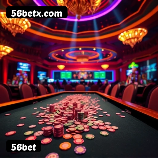 Vantagens de jogar slots no 56bet Brasil